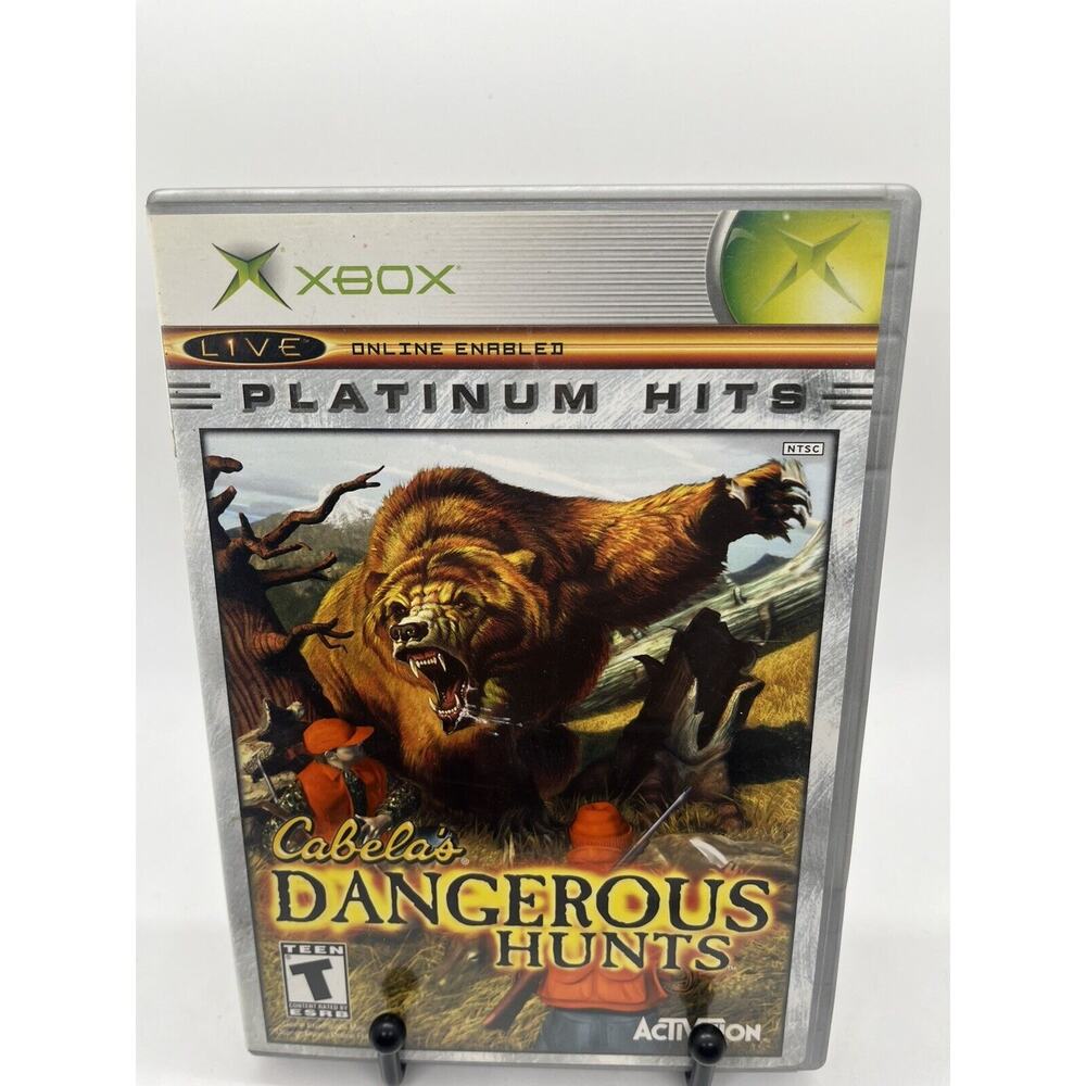 Cabela's Dangerous Hunts (Microsoft Xbox, 2003) - Tested Working